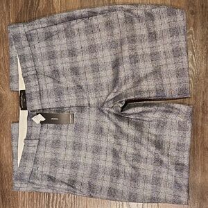 ❤️ NWT! BANANA REPUBLIC RYAN FIT PLAID STRAIGHT LEG PANTS / TROUSERS, 12P (31 P)